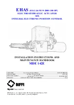 Preview for 1 page of Tyco BIFFI EHAS Series Installation Instructions And Maintenance Manual