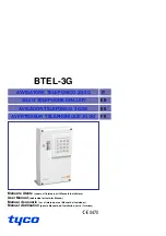 Preview for 1 page of Tyco BTEL-3G User Manual