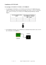 Предварительный просмотр 3 страницы Tyco CCU/I-485 Install Instructions Manual