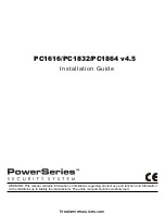 Preview for 1 page of Tyco DSC PowerSeries PC1616 Instruction Manual