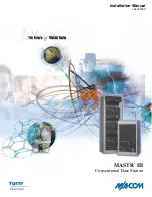 Предварительный просмотр 1 страницы Tyco Mastr III Installation Manual