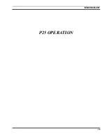 Preview for 80 page of Tyco P5400 series Operator'S Manual