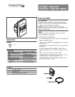 Tyco QuickStatTM Installation And Operation Manual preview