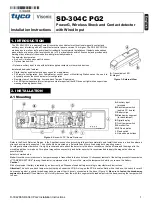 Предварительный просмотр 1 страницы Tyco SD-304C PG2 Installation Instructions Manual