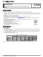 Preview for 1 page of Tyco TOWER-20AM Installation Instructions Manual