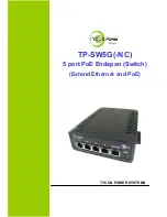 Tycon Power Systems TP-SW5G User Manual предпросмотр