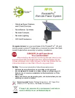 TyconSolar RPPL12 Quick Install Manual preview