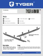 Предварительный просмотр 1 страницы Tyger ARMOR TG-AM2F20098 Quick Manual