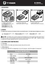 Preview for 2 page of Tyger SP-PW2001 Quick Start Manual