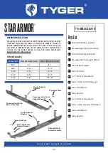 Предварительный просмотр 1 страницы Tyger STAR ARMOR TG-AM2C20218 Manual