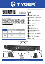 Preview for 1 page of Tyger TG-BP9F80298 Installation Instructions Manual