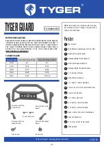 Предварительный просмотр 1 страницы Tyger TG-GD6D60078 Installation Instructions