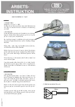 Tykoflex ODF T405 Installation Instruction preview