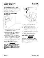 Preview for 14 page of Tyler Refrigeration NCSGX Installation & Service Manual