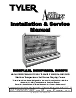 Tyler Advantage N6DHPH Installation & Service Manual preview