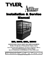 Preview for 1 page of Tyler Advantage Seires Installation And Service Manual