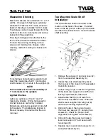 Preview for 26 page of Tyler Allegro TLD Installation And Service Manual