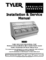 Tyler NSSD Installation & Service Manual preview