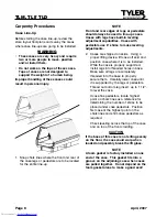 Preview for 8 page of Tyler TLD Installation & Service Manual