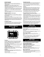 Preview for 15 page of Tylo CC20 Operating Instructions Manual