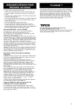 Preview for 17 page of Tylo Combi Installation And Operating Instructions Manual