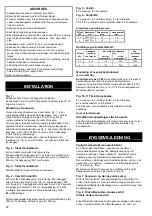 Preview for 22 page of Tylo Combi Installation And Operating Instructions Manual