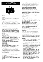 Preview for 28 page of Tylo Combi Installation And Operating Instructions Manual