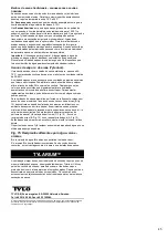 Preview for 45 page of Tylo Combi Installation And Operating Instructions Manual