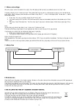 Preview for 10 page of Tylo ESSENCE PUMP Installation And User Manual