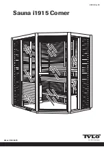 Tylo Sauna i1915 Corner Manual preview