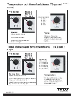 Preview for 1 page of Tylo TS 30-012 Manual