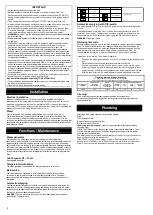 Preview for 4 page of Tylo tx202/i Installation And Operating Instructions With Checklist