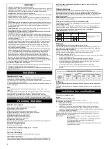 Preview for 8 page of Tylo tx202/i Installation And Operating Instructions With Checklist