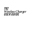 Preview for 1 page of Tylt Wireless Charger User Manual