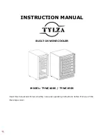 TYLZA TYWC100S Instruction Manual предпросмотр