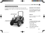 Preview for 3 page of TYM T474 Manual