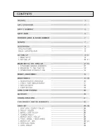 Preview for 2 page of TYM TMB60RH Operators, Warranty And Parts Manual