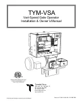 Tymetal Corp. TYM-VSA Installation & Owner'S Manual preview