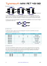 Preview for 13 page of Tynemouth MINI PET 40/80 Technical Manual