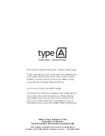 Preview for 13 page of TYPE A 068-1503-8 Assembly Instructions Manual