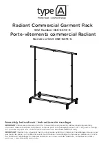 Preview for 1 page of TYPE A 068-6474-6 Assembly Instructions Manual