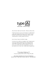 Preview for 16 page of TYPE A 068-7146-2 Assembly Instructions Manual