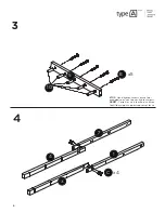 Preview for 8 page of TYPE A 068-7172-8 Assembly Instructions Manual