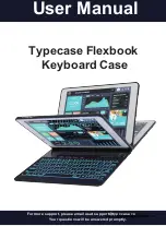 Preview for 1 page of typecase Flexbook User Manual