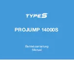 TypeS PROJUMP 14000S Manual preview