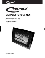 TYPHOON 20115545 User Manual preview