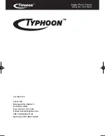 Предварительный просмотр 24 страницы TYPHOON 20115545 User Manual