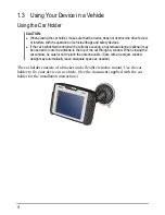 Предварительный просмотр 10 страницы TYPHOON MyGuide 3200 Go User Manual