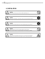 Предварительный просмотр 10 страницы typical GC6760 SERIES Setup, Instruction & Service Manual