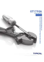 Preview for 1 page of typical GT1790A Instruction Book